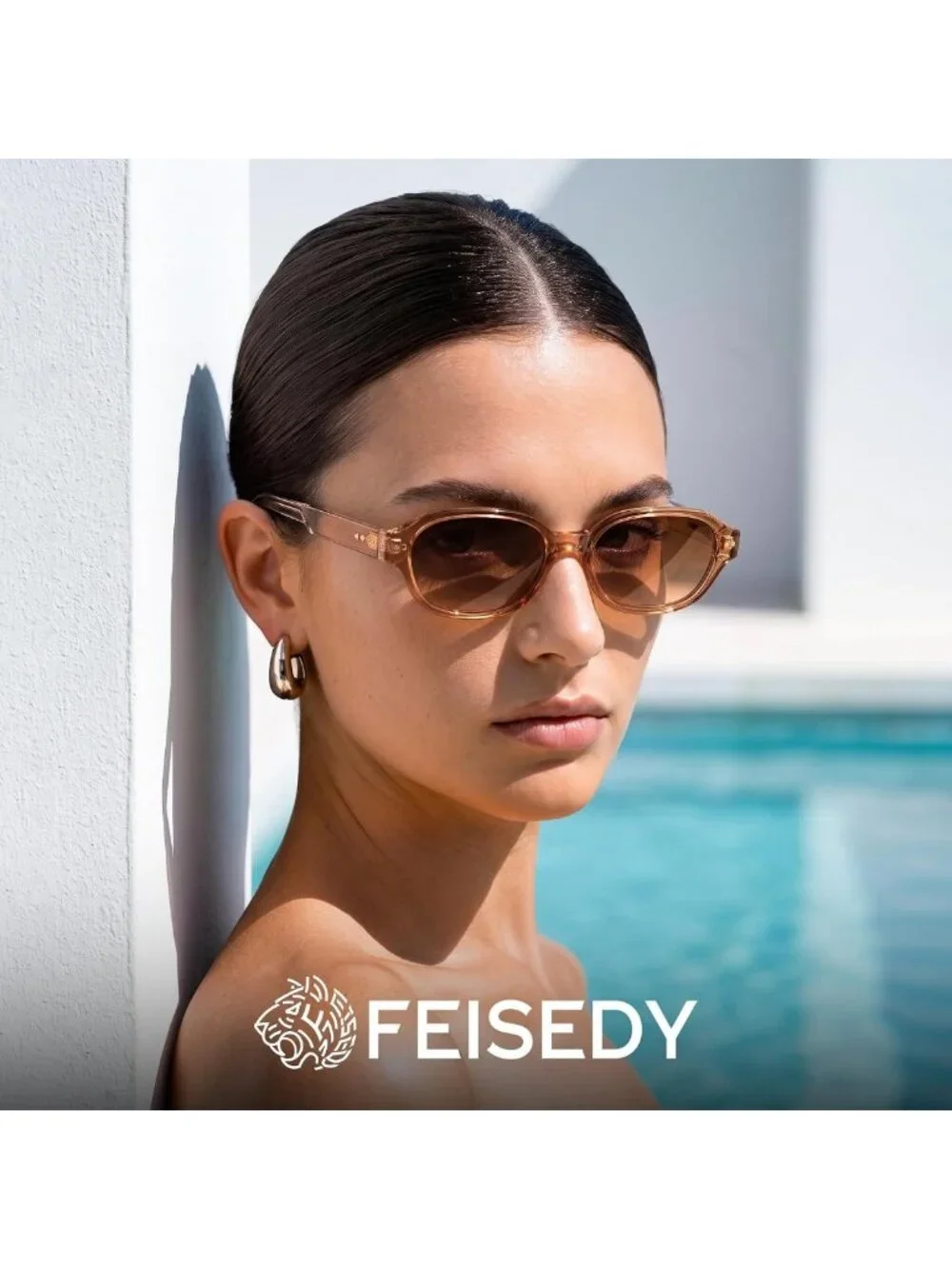 Retro Polarized Rectangle Sunglasses for Women & Men | Y2K 90s Style Sunnies